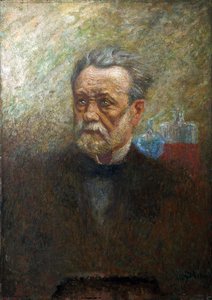 Porträt von Louis Pasteur (1822-1895) von Lucien Levy Dhurmer