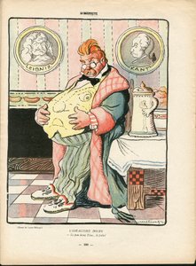 La Baionnette, Satirisch in Farben