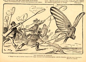 Le Rire rouge, satirisch in Schwarz-Weiß von Lucien Metivet