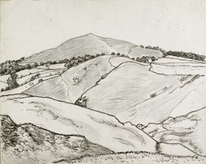 Cefn Bryn von Lucien Pissarro