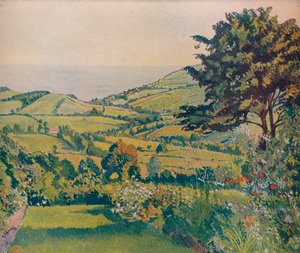 Meeresblick, Fishponds von Lucien Pissarro