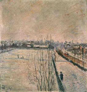 Stamford Brook, London von Lucien Pissarro