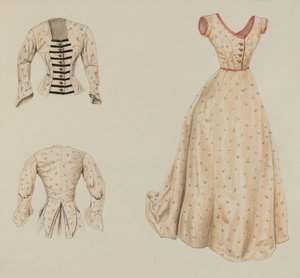 Kleid von Lucien Verbeke