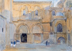 Die Grabeskirche im Morgengrauen, Jerusalem