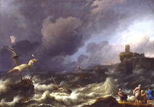 Der Sturm von Ludolf Backhuysen