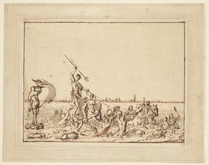 Allegorie auf Amsterdam als Hafenstadt
