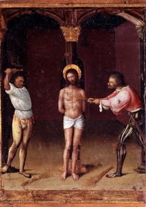 Leben der Jungfrau: „Die Geißelung“ Serie „Geheimnisse des Rosenkranzes“ von Ludovico Brea