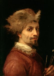Selbstporträt, ca. 1606 von Ludovico Cardi Cigoli