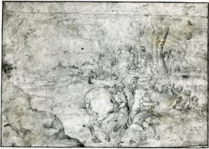 Erminia und die Hirten von Ludovico Carracci