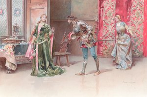 Illustration für Shakespeares Othello von Ludovico Marchetti