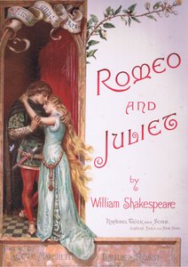 Titelseite, Illustration aus Romeo und Julia