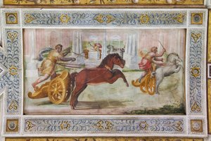 Das Rennen der Quadriga (Detail)