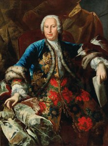 Porträt des Komponisten Pietro Torri ca. 1650-1737, ca. 1735