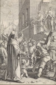Christus dem Volk gezeigt (Ecce homo) von Ludovicus Siceram