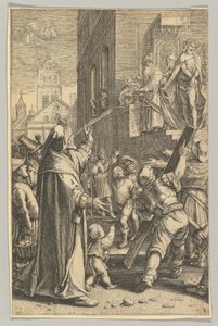 Ecce Homo, aus Die Passion Christi, ca. 1623 von Ludovicus Siceram