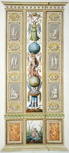 Panel aus der Raphael-Loggia im Vatikan, aus 