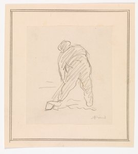 Mand der Graver von Ludvig Find