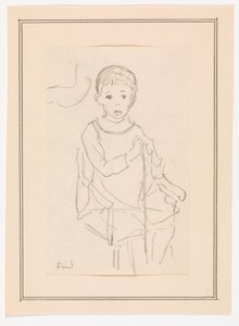 Sitzender Junge von Ludvig Find