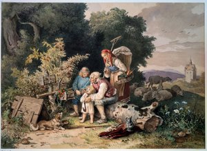 Die Familie des Hirten