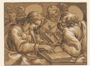 Evangelisten Matthäus und Johannes von Ludwig Businck