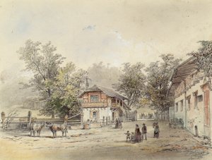 Die Meierei in der Vorderbrühl bei Wien von Ludwig Czerny