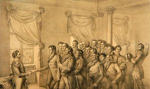 Kasseler Deputation zu Kurfürst Wilhelm II.