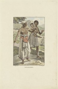 Bewohner der Loango-Angola Küste von Ludwig Gottlieb Portman