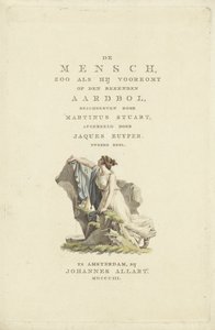 Frau bei einem Felsen von Ludwig Gottlieb Portman