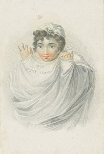 Frauenfigur in Draperie von Ludwig Gottlieb Portman