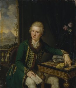 Porträt von Graf Michael Johann von der Borch 1751-1810 von Ludwig Guttenbrunn
