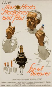 Verwenden Sie Sternkräutermedizin und Tees - für alle Krankheiten, ca. 1923