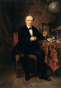 Porträt von Hermann Ludwig Ferdinand von Helmholtz von Ludwig Knaus