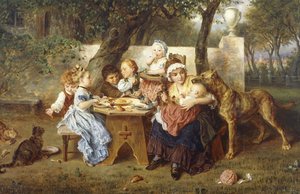 Die Geburtstagsfeier von Ludwig Knaus