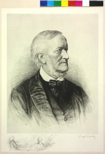 Richard Wagner von Ludwig Michalek