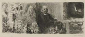 Werke von Rembrandt und Dürer in verschiedenen Drucktechniken von Ludwig Michalek