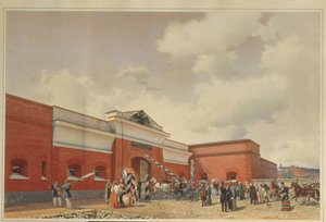 Die Kronstädter Seefestung Die Sankt Petersburger Tore, 1850
