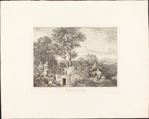 Castel Gandolfo von Ludwig Richter