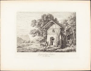 Gegend bei Aichen bei Salzburg von Ludwig Richter