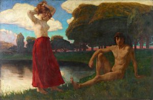 Idyll von Ludwig von Hofmann