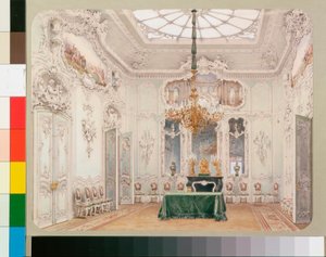 Interieurs des Winterpalastes: Das grüne Esszimmer