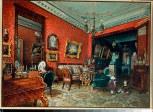 Das Wohnzimmer von Luigi Premazzi