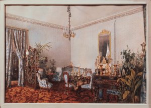 Der Zeichensaal im Haus von Varvara Obreskova von Luigi Premazzi