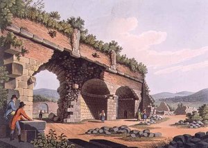 Teil der Großen Galerie des Tempels der Diana, Ephesus, Platte 42 aus 