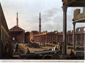 Die Moschee der vierhundert Säulen in Kairo, Tafel 28 aus 