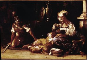 Samson und Delilah von Luigi Miradori