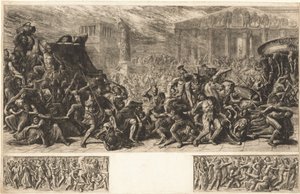 Die Plünderung des Tempels in Jerusalem