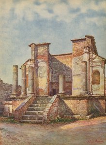 Pompeji: Tempel der Isis von Luigi Bazzani