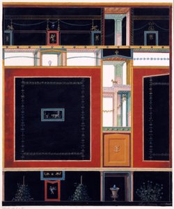 Wanddekorationen aus dem Haus des Aulus Vettius, Pompeji, ca. 36-39 n. Chr., 1897