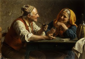 Das glückliche Paar von Luigi Bechi