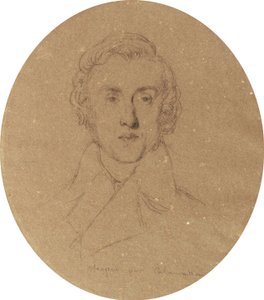 Porträt von Fryderyk Chopin von Luigi Calamatta